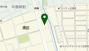クリーニング京町屋港工場店の地図画像