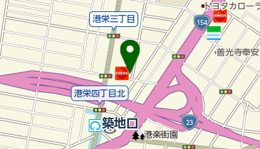 靴修理の店・ヨゴの地図画像