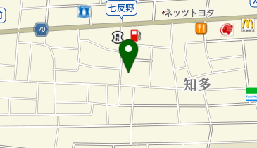 中川犬猫病院の地図画像