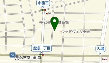 テック精工株式会社の地図画像