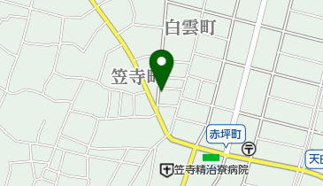 村井硝子店の地図画像