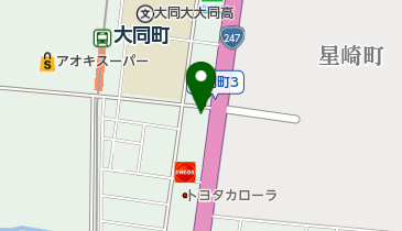 株式会社大同ライフサービス厚生事業部の地図画像