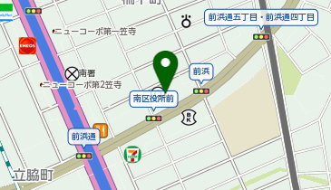 南区デイサービスセンターひまわりの地図画像