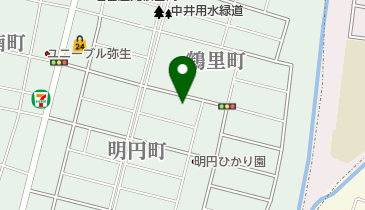 水金工事株式会社鶴里事業所の地図画像