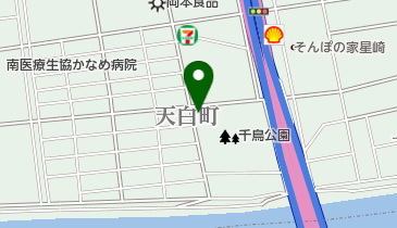 千鳥コミュニティセンターの地図画像