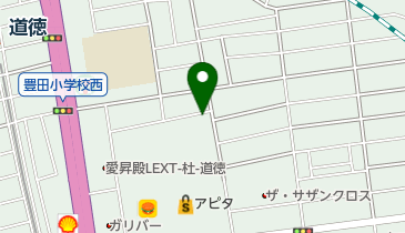 豊田コミュニティセンターの地図画像