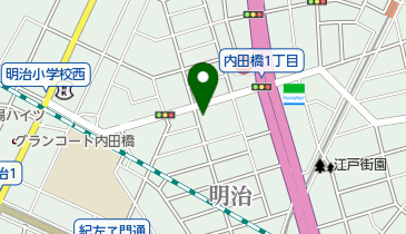 明治コミュニティセンターの地図画像