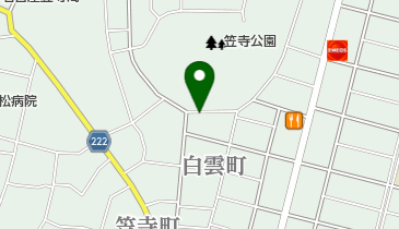 倉田コーヒーの地図画像