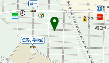 ウラノランドリーの地図画像