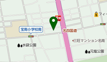 白洗舎の地図画像