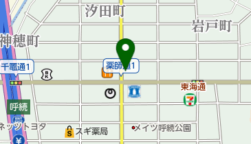 タマイ化粧品店 本店の地図画像