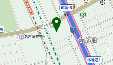 笠寺工業株式会社の地図画像