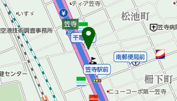 深谷商店の地図画像