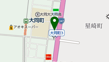 井上自動車工業株式会社の地図画像
