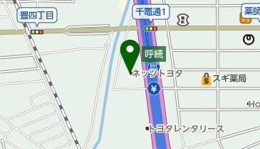 ネッツトヨタ東海株式会社 呼続店の地図画像