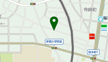 服部モータースの地図画像