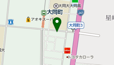 田中屋の地図画像