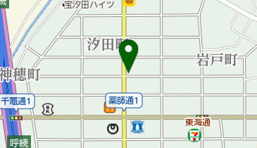 前田屋ふとん店の地図画像