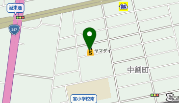 寿司丸忠 北頭店の地図画像