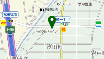 有限会社三和製作所の地図画像