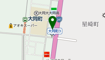 大同商事の地図画像