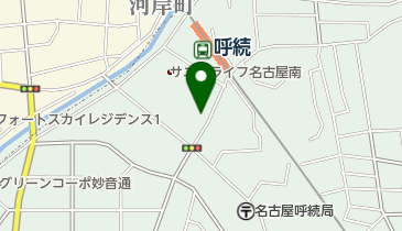 あかだま美容室の地図画像