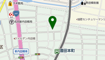 市川美容院の地図画像