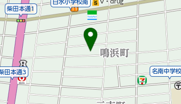 ビューティサロン愛の地図画像