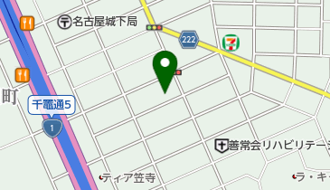 名古屋セントラルクリニック 健診予約の地図画像