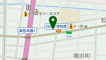 福田外科の地図画像