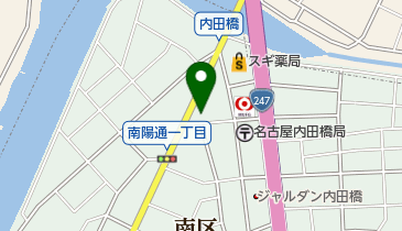 河田不動産の地図画像