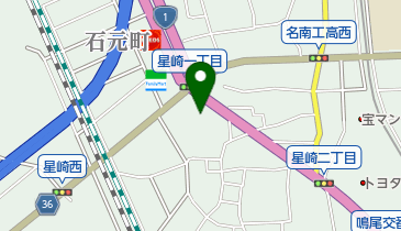 全日本送料無料 こめまる 星崎店」(名古屋市南区-米店-〒457-0064)の地図 テレビ