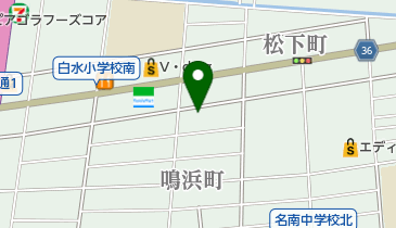 葵荘の地図画像