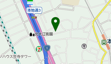 なかむら薬局の地図画像