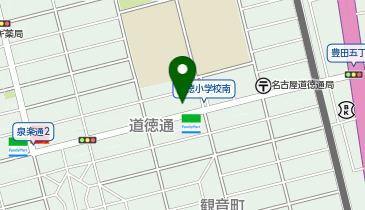 ライオン薬局の地図画像