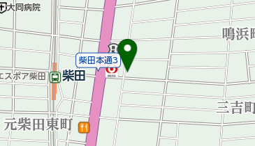 平井屋洋品店の地図画像