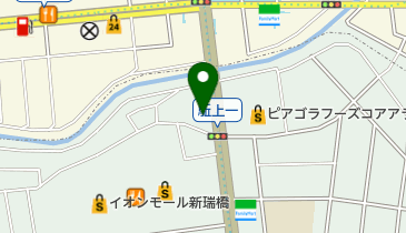 ラッキー理容新瑞橋店の地図画像