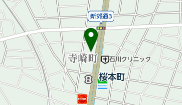 寿司勘の地図画像