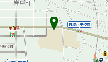 新郊地域スポーツセンターの地図画像