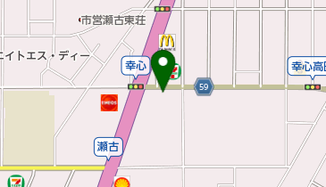 株式会社シバタの地図画像