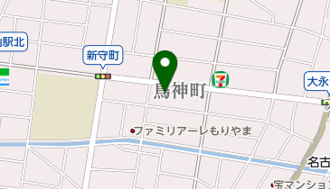 有限会社新守印刷の地図画像