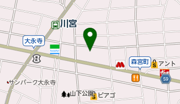 有限会社守山製版の地図画像