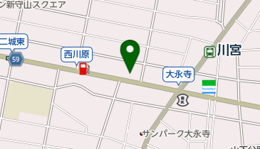 訪問看護ステーションサーラの地図画像