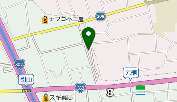 電化のハヤカワの地図画像