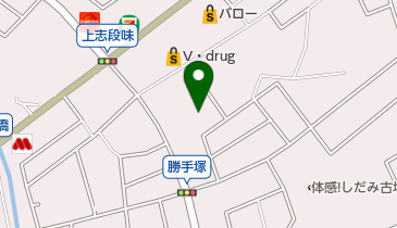 上志段味公民館の地図画像