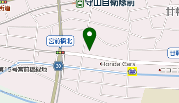 廿軒家会館の地図画像