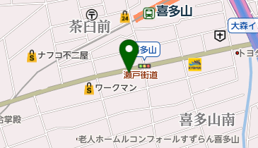 パピーホーム 喜多山店の地図画像