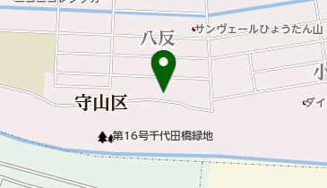 守山キリスト教会の地図画像