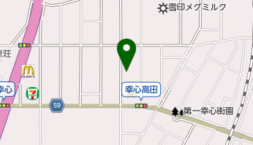 富士屋クリーニングの地図画像