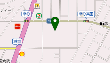 幸心西住宅管理組合の地図画像